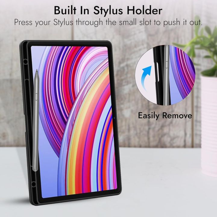 Premium%20Flexible%20TPU%20Flip%20Cover%20for%20Redmi%20Pad%20Pro%2012.1%20Cover%20Case,%20Flip%20Cover%20with%20Pencil%20Holder%20for%20Xiaomi%20Redmi%20Pad%20Pro%205G%20Tablet%2012.1%20inch%20%5B%20Auto%20Sleep%20Wake%20Support%5D%20-%20Image%208