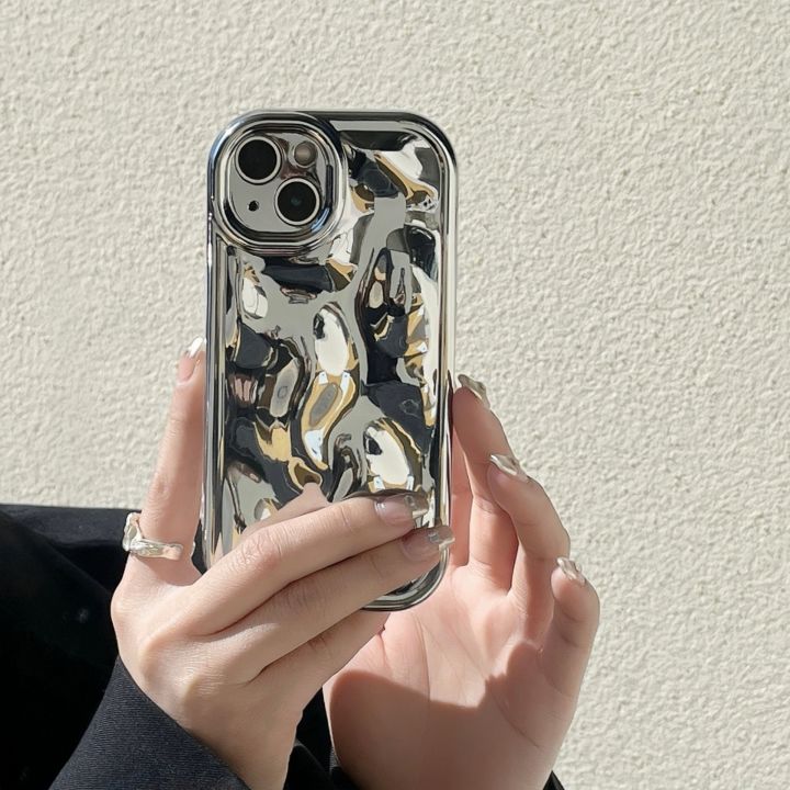 %E3%80%90Solo%20Yolo%E3%80%91Creative%20Pure%20Color%20Meteorite%20Pattern%20Apple%2014promax%20Phone%20Case%20Applicable%20iPhone13pro%20Protective%20Case%20Drop-Resistant%2012p%20-%20Image%204