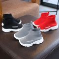 1-6 Years Baby Sneaker Kids Loafers Tenis Casual Shoes Boys Solid Slip-On Knitted Sock Shoes Toddler Girl Sport Running Shoes.