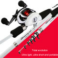 Telescopic Fishing Rod Lure Spinning Ultralight Carbon Carp Fishing Rod Casting Portable Tackle Eatop. 