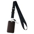 Black Lanyard For Key Chain ID Credit Card Cover Pass Cell Phone Charm Neck Straps Badge Holder Neckband Accessories.