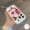 MissConnie Cartoon Cute Pig Phone Case for Infinix Hot 30i 30 Play Note 30 VIP 12 G96 Smart 7 Tecno Spark 10 Go 2023 10C Lovely Angel Eyes Soft Cover. 