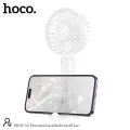 Hoco MMJ02 Portable Hand Carry Mini Handheld Fan - White. 
