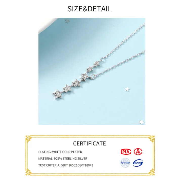 Silver%20color%20necklace%20ladies%20elegant%20chain%20necklace%20fashion%20stars%20tassel%20sterling%20silver%20jewelry%20round%20r%20necklace%20-%20Image%202