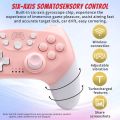 Programmed Vibration Joystick with Game Controller for PC Game Controller Oe Wireless Gamepad Lit for Switch Pled Console Gamepad. 