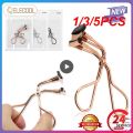 1/3/5PCS Black Durable Stainless Steel Eyelash Curler Ladies Portable Gold Lash Long Lasting Fish Mouth Local Curler Beauty. 