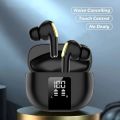 Garyway Wireless Earphones LED Battry Screen Bluetooth Earbuds In Ear Headphones TWS Earphone J68 With Silicone Ear Caps.