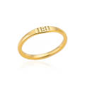 111 222 333 444 555 666 777 888 999 Angel Number Rings For Women Stainless Steel Ring Vintage Wedding Jewelry anillos 2023 New.
