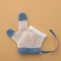 1Pair Baby Prevent Bite Fingers Nails Glove kid Infant Anti Bite Eat Hand Gloves MJD. 