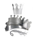 10pcs Birthday Paper Hats Prince Princess Crown Decoration Cake Cap for Boy Girl Party Hats LaoXzhongX.