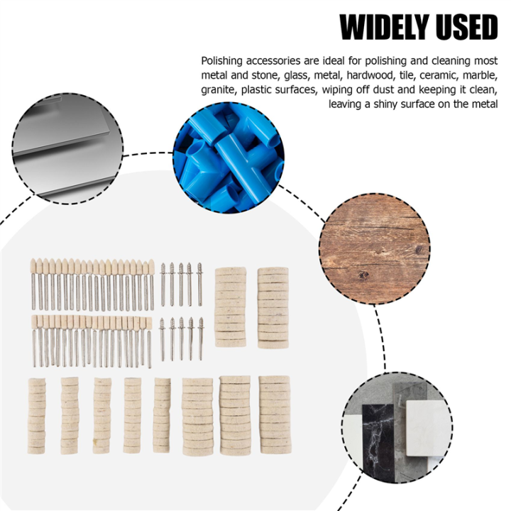 140Pcs%20Felt%20Polishing%20Attachment%20Set%20Wool%20Felt%20Polishing%20Disc%20Tool%20-%20Image%202