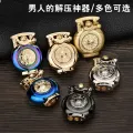 Leader CHIEF Rocker Arm Kerosene Lighter Rotating Automatic Ejection Retro Creative Decompression Personality Lighter Kerosene. 