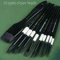 Watercolor Brush Set - 10 Professional Watercolor Paint Brushes for Artists，Mixed Animal Hair Brush,Flats, , Oval Wash forBasketball. 