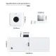 Fingerprint Cabinet Lock Smart Drawer Lock 0.8s Quickly Unlock For Office/Home Wooden Cabinet Drawer Storage. 