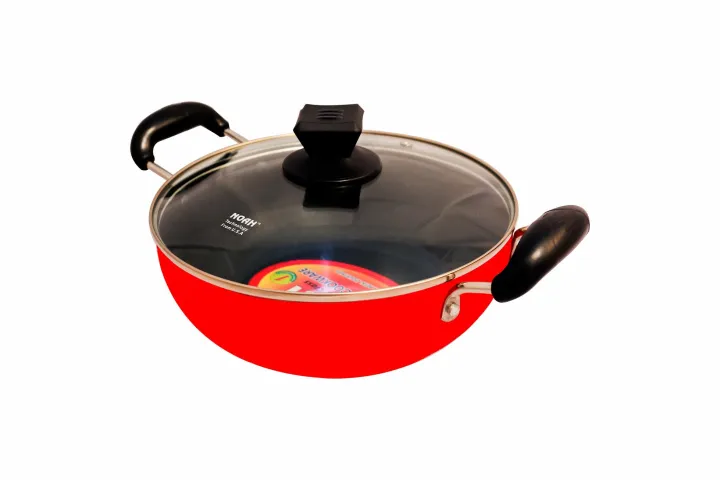 Premium%20Non-Stick%20Kadhai%20Gas%20Bottom%20-%2026.5cm%20-%20Red%20-%20Image%203