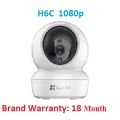 EZVIZ H6C Hikvision H6C WIFI Camera IP, Full HD 1080P 360° Visual Coverage 2 Mega Pixel Camera Voice Talk Two-Way IP Security Cameras. 