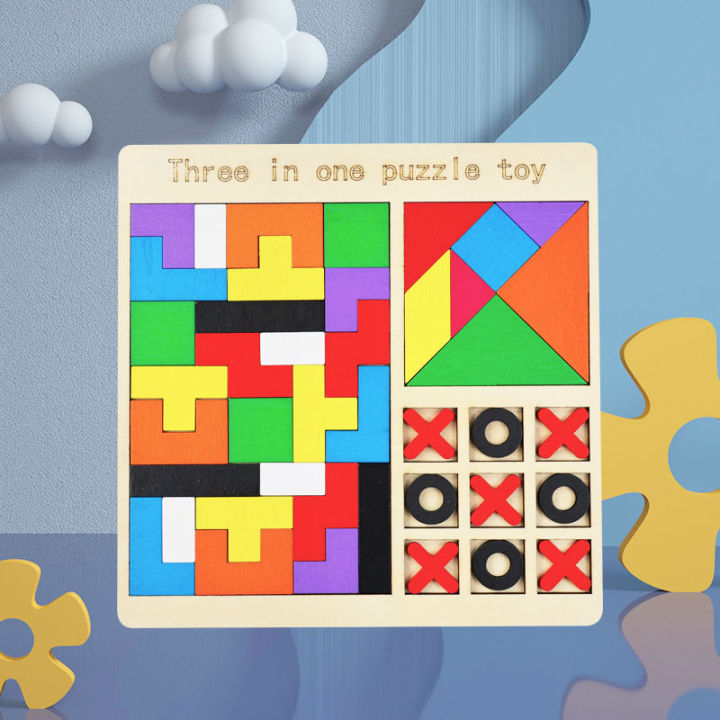 3%20In%201%20Wooden%20Jigsaw%20Block%20Puzzle%20Game%20With%20Tetris%20Tangram%20Tic%20Tac%20Toe%20-%20STEM%20Montessori%20Educational%20Gift%20for%20Kids%20-%20Early%20Learning%20Tangram%20Toy%20-%20Image%202