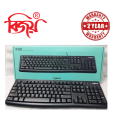 Logitech_ K120 Wired Keyboard with  Bangla Font. 