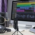 FiFine K669B Microphone- USB Studio Condenser Microphone For YouTube Studio.