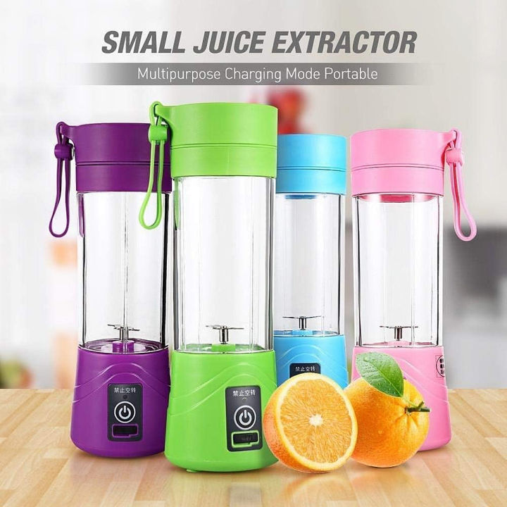 Load%2015000%20Rpm%20/Minute%20Speed%20Mini%20Hand%20Portable%20Blender%20Usb%20Blender%20With%20Two%20Functions%20Of%20Bottle%20And%20Juicer%20With%20Usb%20Charging%20Line%20-%20Image%204