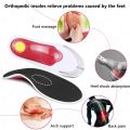 Flat Feet Arch Support Orthopedic Insole Shoe Inserts For Foot Pain Relief Heel Spur Plantar Fasciitis Over-pronation Correction.