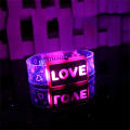 LED Bracelet Glow Light Up Bracelets Flashing Wristband Glowing Bangle LED Flash Wristbands. 