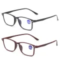 Anti Blue Light Premium Unisex UV Protection Sunglasses With (+2.50)Power-Men And Women Fashionable Reading Glasses-Blue Light Eye Protection Blue Ray Spectacles. 