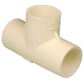 CPVC 3/4 INCH PLAIN TEE ERA 6 PCS. 