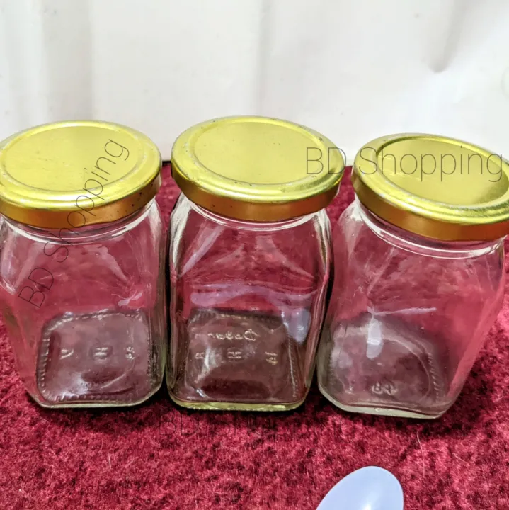 Full%20Airtight%20250%20ml.%2004%20Pcs%20Glass%20Jar%20for%20Kitchen%20&%20Dining.%20Glassware%20Food%20container%20with%20new%20steel%20cap.%20-%20Image%203