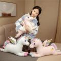 Rainbow Unicorn Pillow Birthday Gift Plush Toy for Children.