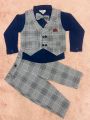 most demanding 4 pcs party dress set for baby boys 6 month to 7 years. 