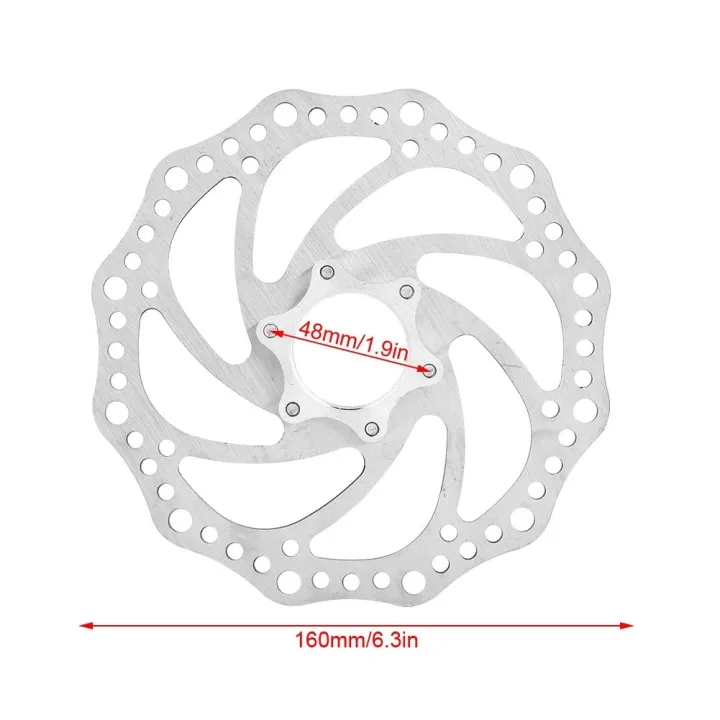 Bike%20Brake%20Disc%20Freewheel%20Threaded%20Hubs%20Disc%20Brake%206%20Bolt%20With%20Aluminium%20wheeler%20Floating%20Alomejor%20Brake%20Rotor%20160mm%201%20pc%20Bicycle%20Accessories%20-%20Bike%20-%20%E0%A6%B8%E0%A6%BE%E0%A6%87%E0%A6%95%E0%A7%87%E0%A6%B2%20-%20Image%208