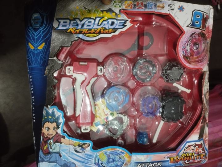 Beyblade Powerful Rotation Set Series Box with Launcher - Baby Toys