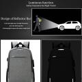Travel Laptop Backpack, Professional Business Backpack Bag, Slim Lightweight Laptop Bag, Water Resistant School Rucksack for Women Men, Fits 18 Inch Laptop and Notebook-Grey.