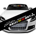 1 Piece Car Stickers Reflective Decoration Decals Fashion Front Rear Windshield Decal Sticker for Mitsubishi ASX EVO Lancer Montero Mirage L300 Outlander Pajero Galant Xpander.