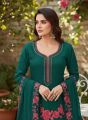 Indian Excellent Georgette/Jorjet Unstitched Embroidery and Karchupi Comfortable Salwar Kameez Three Piece for Women Shalwar Kamiz [3 piece]. 