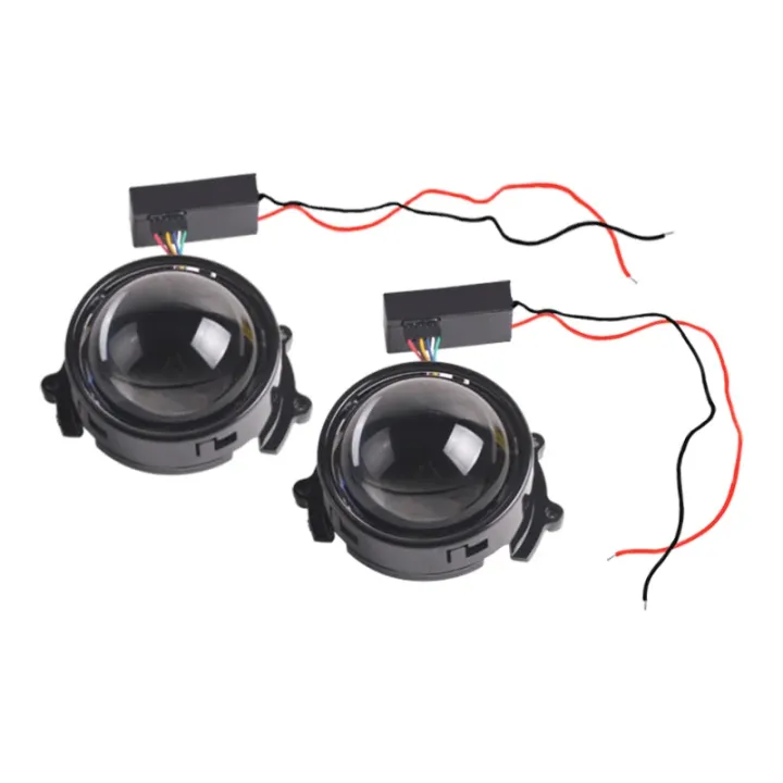 2pcs%203%20Inch%20Car%20LED%20Devil%20Eyes%20Demon%20Evil%20Eye%20Lenses%2012V%20For%20Car%20WIFI%20Control%20Eyes%20Retrofit%20Kits%20Fitting%20Auto%20Light%20Accessories%20-%20Image%206