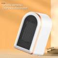 Small Space Heater Household Warmer Machine Tip over Overheat Protection Fan for Office. 