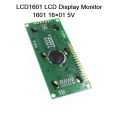LCD1601 LCD Display Monitor 1601 16×01 5V Character Blue Backlight Screen LCD 1601 IIC I2C For Arduino LCD Display. 