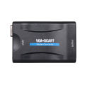 VGA to Scart Converter Video Audio Converter Video Adapter 1080P for TV and Projector. 