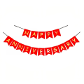 Happy Anniversary Card Banner - Elevate Your Celebration with this Stylish and Versatile Decoration - (Pack of 1 Pcs).