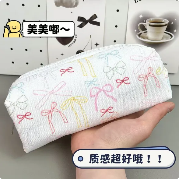 Colorful%20Bow%20Pencil%20Case%20Simple%20Ins%20Style%20High%20Color%20Value%20Student%20Stationery%20Storage%20Bag%20Cosmetic%20Bag%20Stationery%20Case%20-%20Image%202