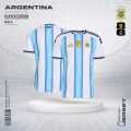 Polyester Short Sleeve Home Jersey Argentina- 2026 World Cup - Argentina Jersey - brazil jersey 2026. 