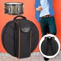 Compact Oxford Cloth 14inch Snare Drum Bag Drum Practice Bag Carrying Case.