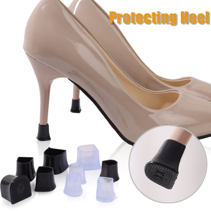 High Heel Anti-slip Silent Heel Cover Heel Replacement Spare Heel Fine Heel Wearable