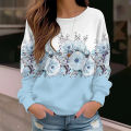 Autumn Winter pullover fashion clothes New design printed hoodie casual tee women's sweatshirts vintage elegant top.
