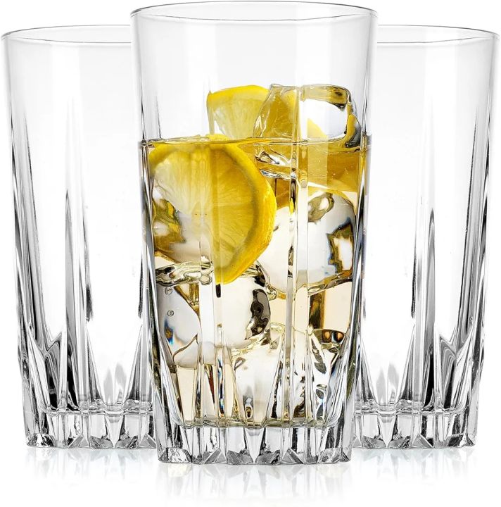 Central%20Iconic%20Octagonal%20Whiskey%20Glass%20Set%20Crystal%20Clear%20Glass%20with%20Heavy%20Base,%20Modern%20Geometric%20Design%20for%20Spirits%20Premium%20Water,%20Juice,%20coke%20,%20Medium%20Drinking%20Sharbat%20300Ml%206PC%20Glass%20Set.%20-%20Image%203