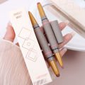 Double Ended Lip Liner Pen Thick 3D Lips Makeup Soft Matte Lipstick Pen Slender Lip Non-stick Cup Velvet Lipliner Cosmetics. 