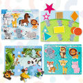 Montessori Busy Book For Kids 2 3 4 Years Preschool Kids Learning Toys Toddlers Activity Book Montessori Baby Toys Book MuXiaRe. 