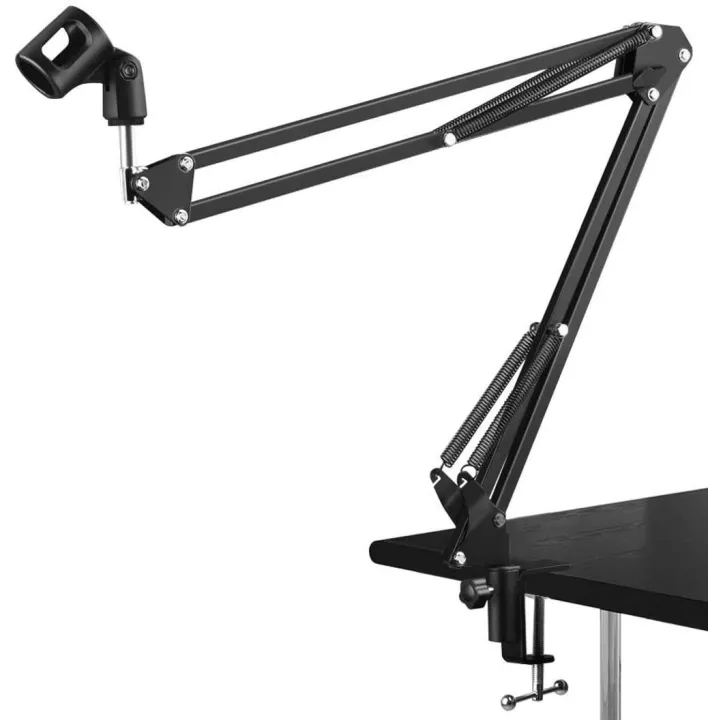 Professional%20Recordng%20Microphone%20Stand%20Suspension%20Scissor%20Arm%20For%20Dynamic%20and%20Condenser%20Mic%20(Black)%20-%20Image%202